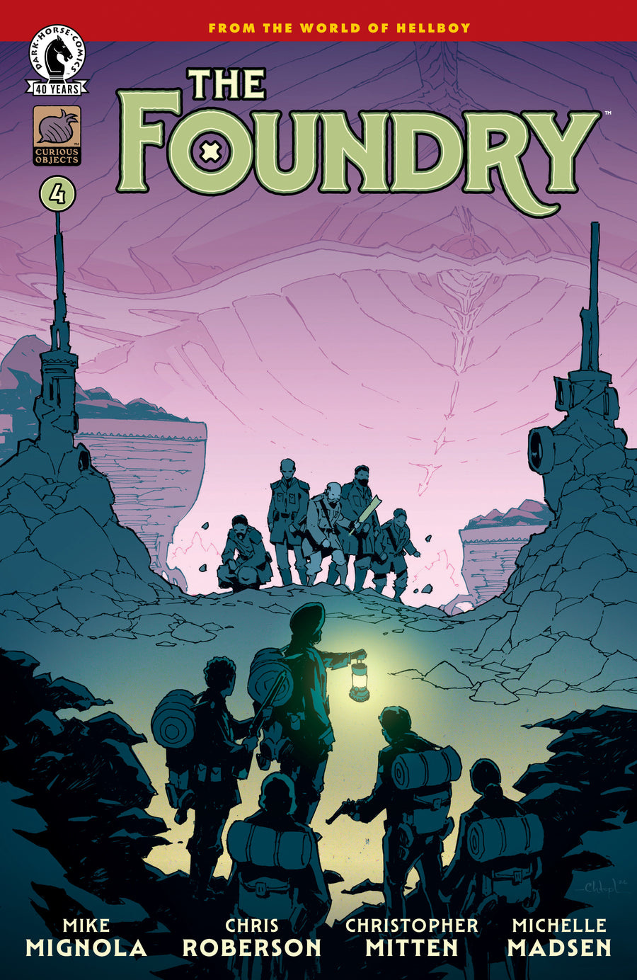 The Foundry #4 (Cover A) (Christopher Mitten) — Cover