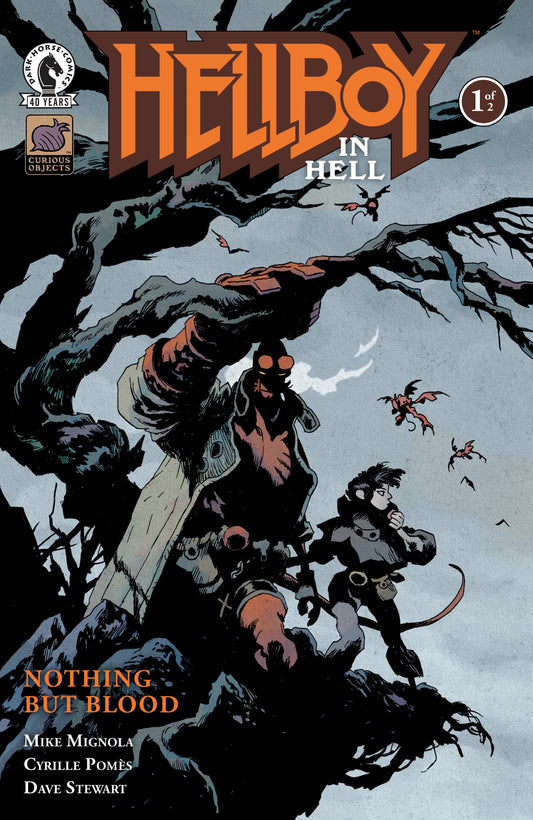 Hellboy in Hell: Nothing But Blood #1 (Cover A) (Cyrille Pomes) — Cover