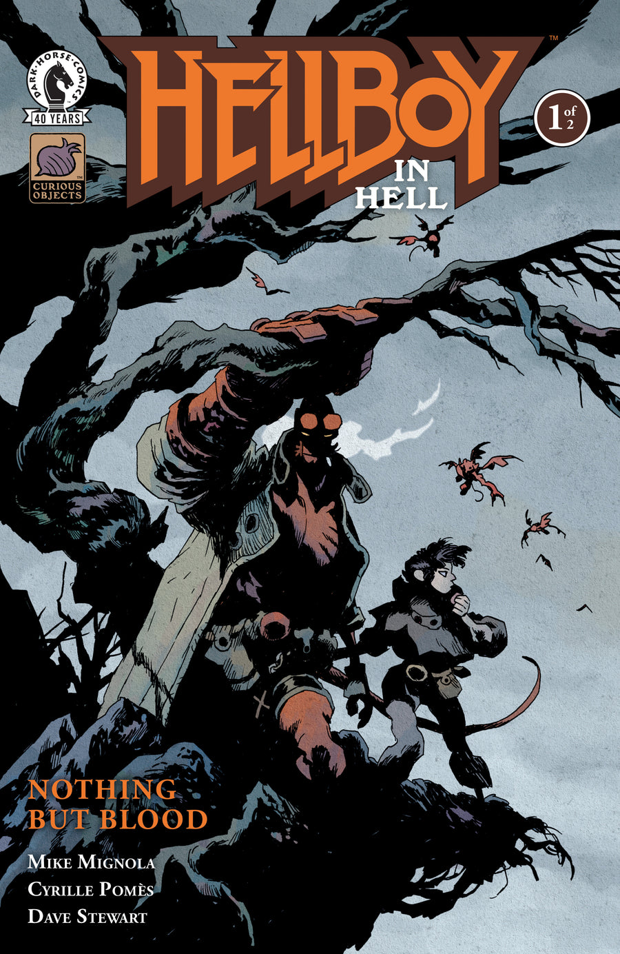 Hellboy in Hell: Nothing But Blood #1 (Cover A) (Cyrille Pomes) — Cover