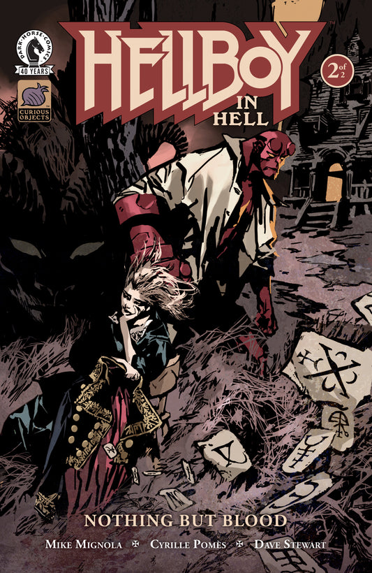 Hellboy in Hell: Nothing But Blood #2 (Cover B) (Marc Riou) — Cover