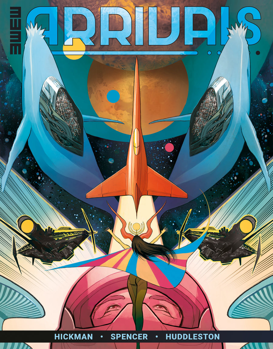 Arrivals #1 (Cover A) (3w3m) (Mike Huddleston) — Cover