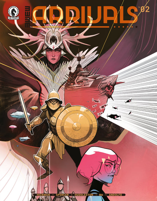 Arrivals #2 (3w3m) (Cover A) (Mike Huddleston) — Cover