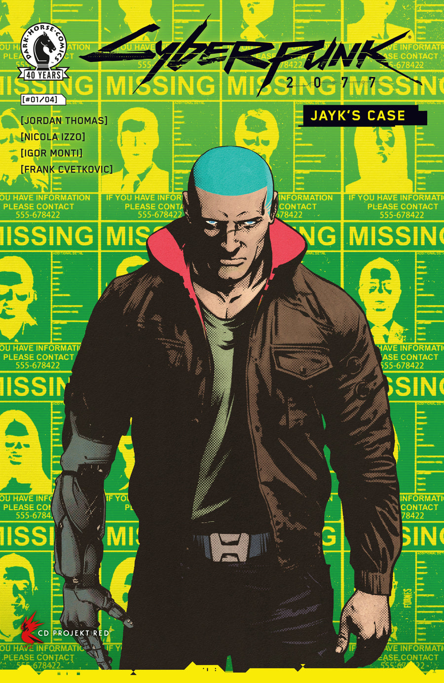 Cyberpunk 2077: Jayk's Case #1 (Cover B) (Jorge Fornes) — Cover