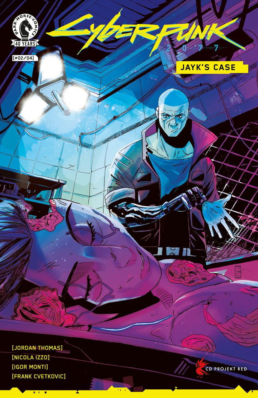 Cyberpunk 2077: Jayk's Case #2 (Cover A) (Nicola Izzo) — Cover