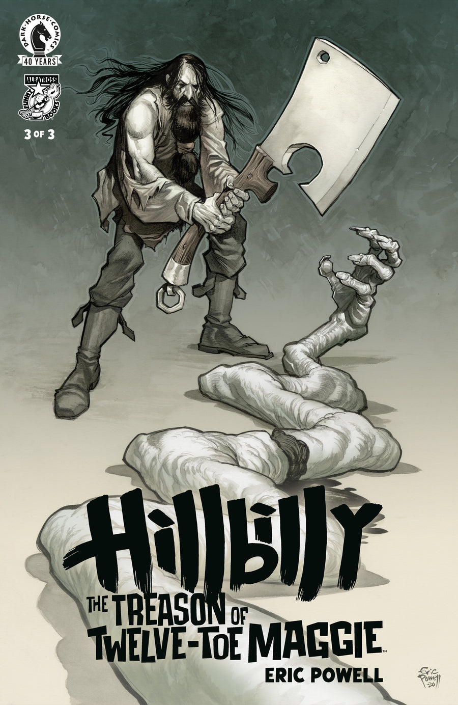 Hillbilly: The Treason of Twelve-Toe Maggie #3 (Cover A) (Eric Powell) — Cover