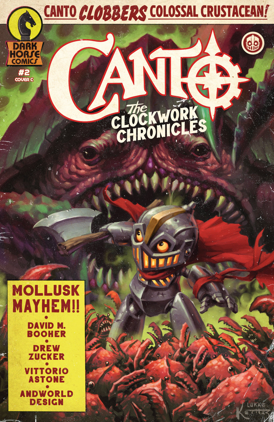 Canto: The Clockwork Chronicles #2 (Cover C) (1:15) (Lukas Ketner) — Cover