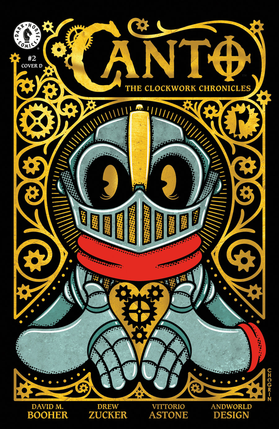 Canto: The Clockwork Chronicles #2 (Cover D) (Chogrin) — Cover