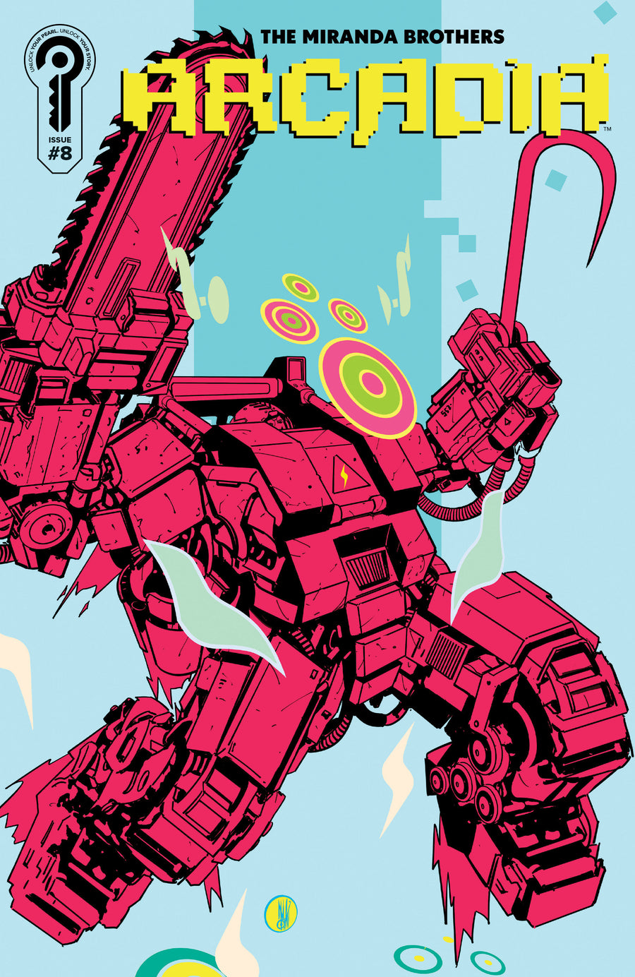 Arcadia #8 Cover a Inaki Miranda — Cover