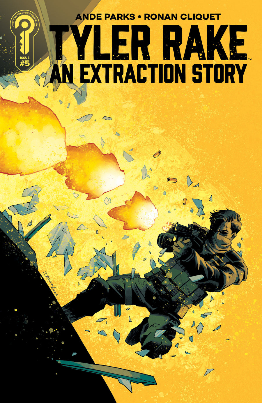 Tyler Rake: an Extraction Story #5 Cover a Declan Shalvey — Cover