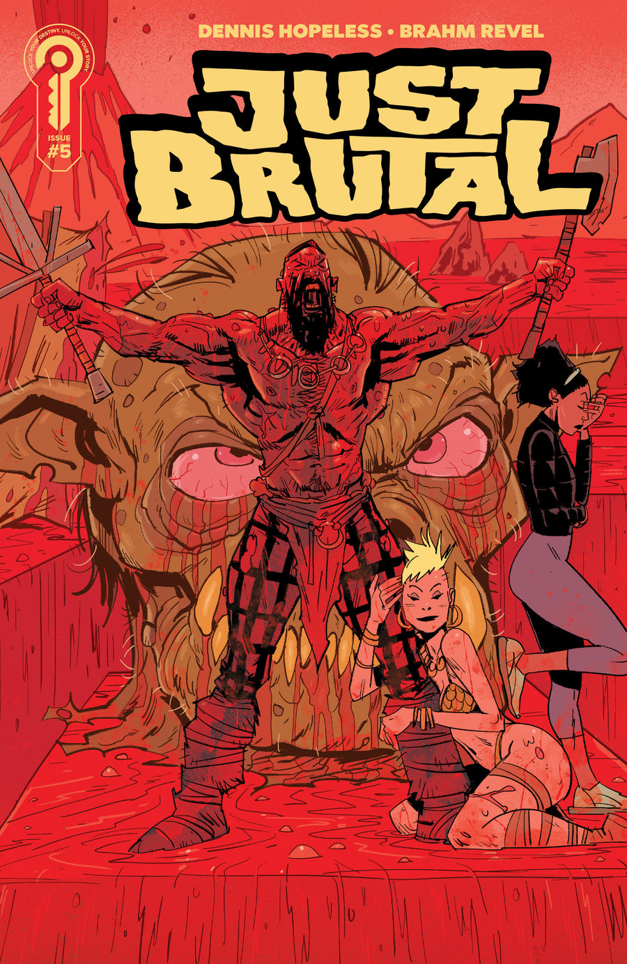 Just Brutal #5 Cover A Brahm Revel - Cover