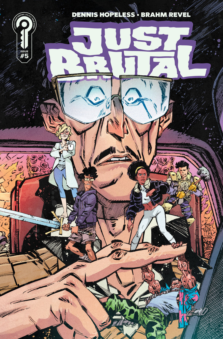 Just Brutal #5 Cover B Jorge Corona - Cover