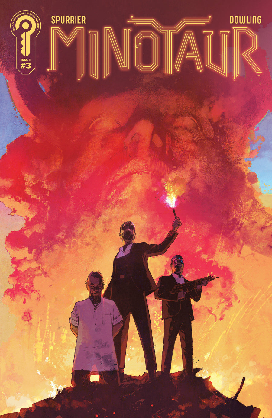 Minotaur #3 Cover A Michael Dowling — Cover