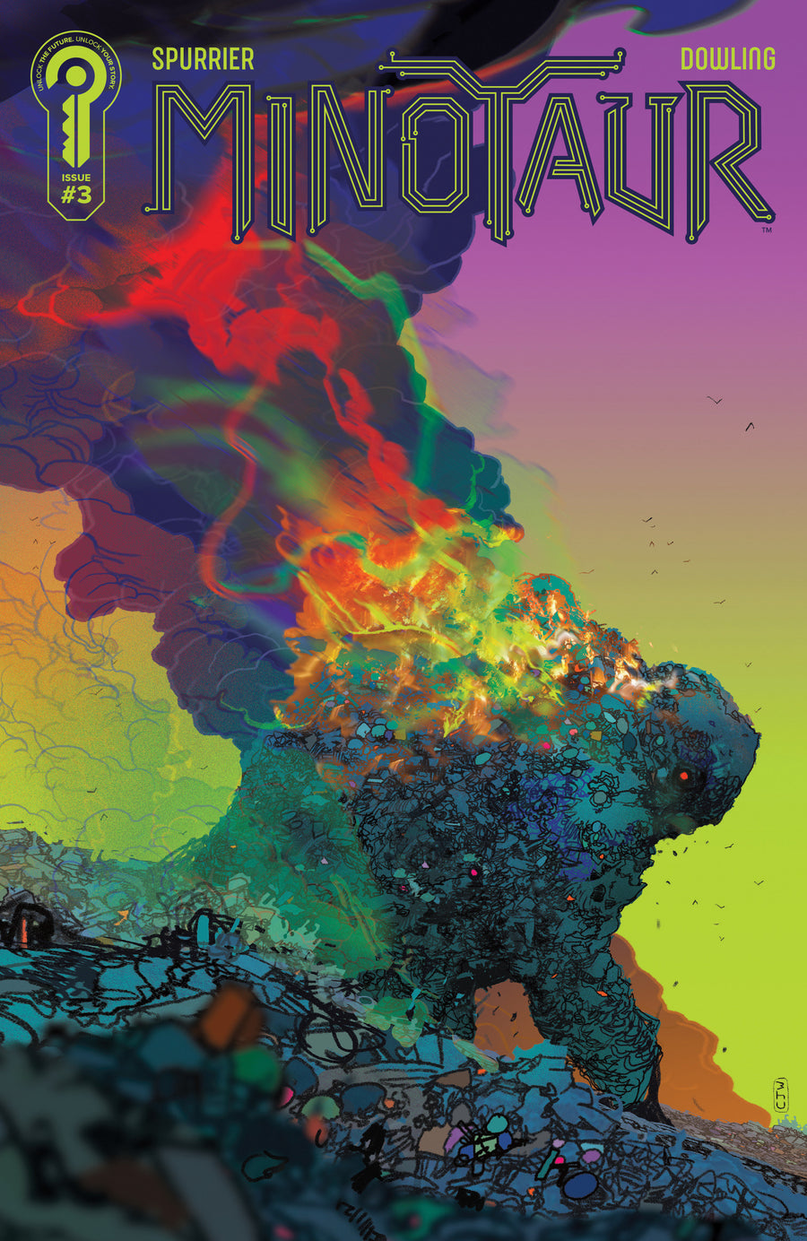 Minotaur #3 Cover B Christian Ward — Cover