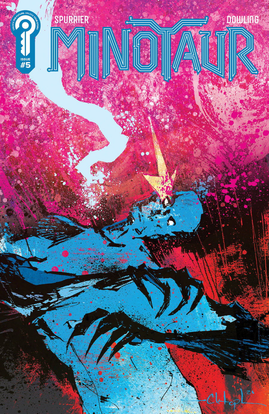 Minotaur #5 Cover B Christopher Mitten — Cover