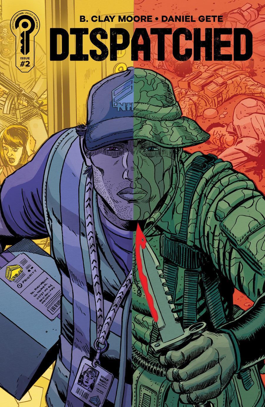 Dispatched #2 Cover B David Lapham - Cover