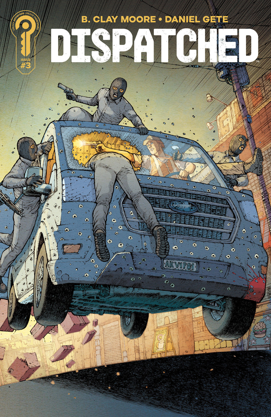 Dispatched #3 Cover A Daniel Gete — Cover