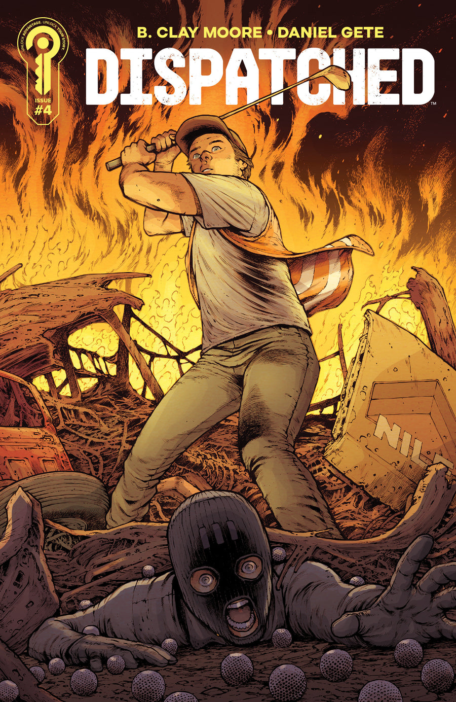 Dispatched #4 Cover A Daniel Gete — Cover
