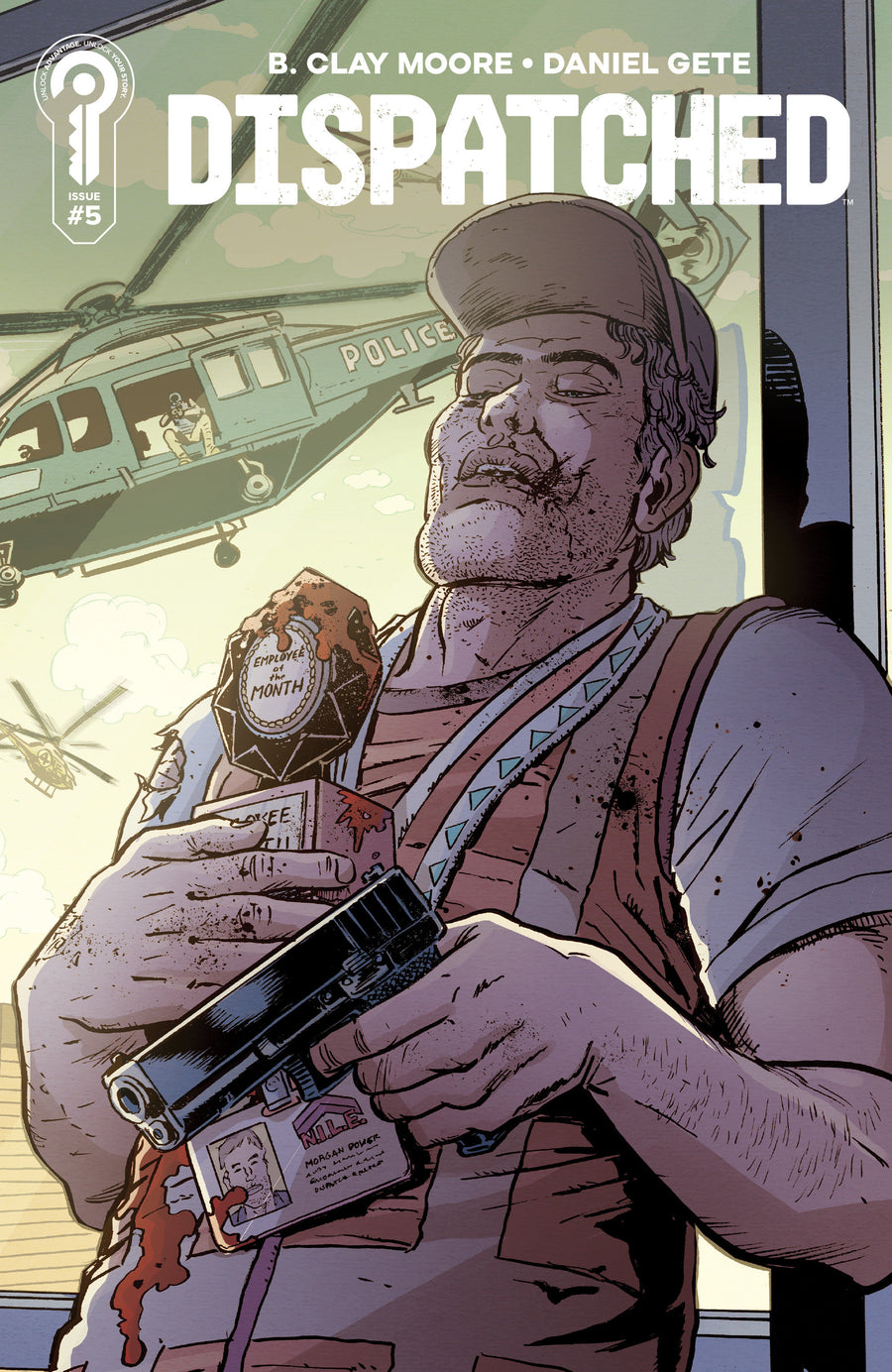 Dispatched #5 Cover B David Lapham — Cover