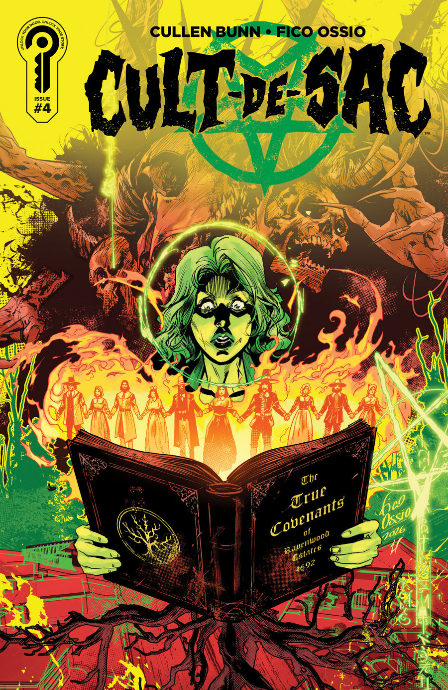 Cult-De-Sac #4 Cover A Fico Ossio — Cover