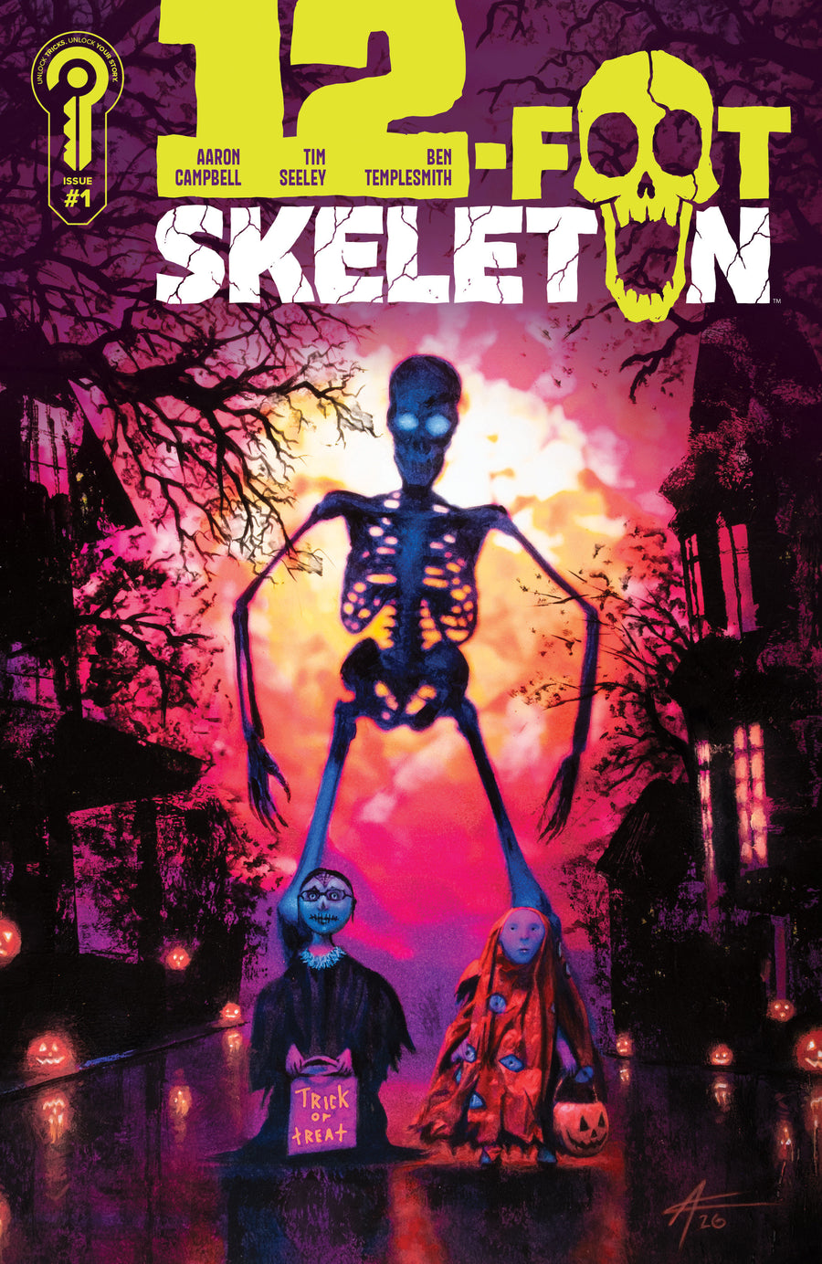 12-Foot Skeleton #1 Cover B Aaron Campbell — Cover