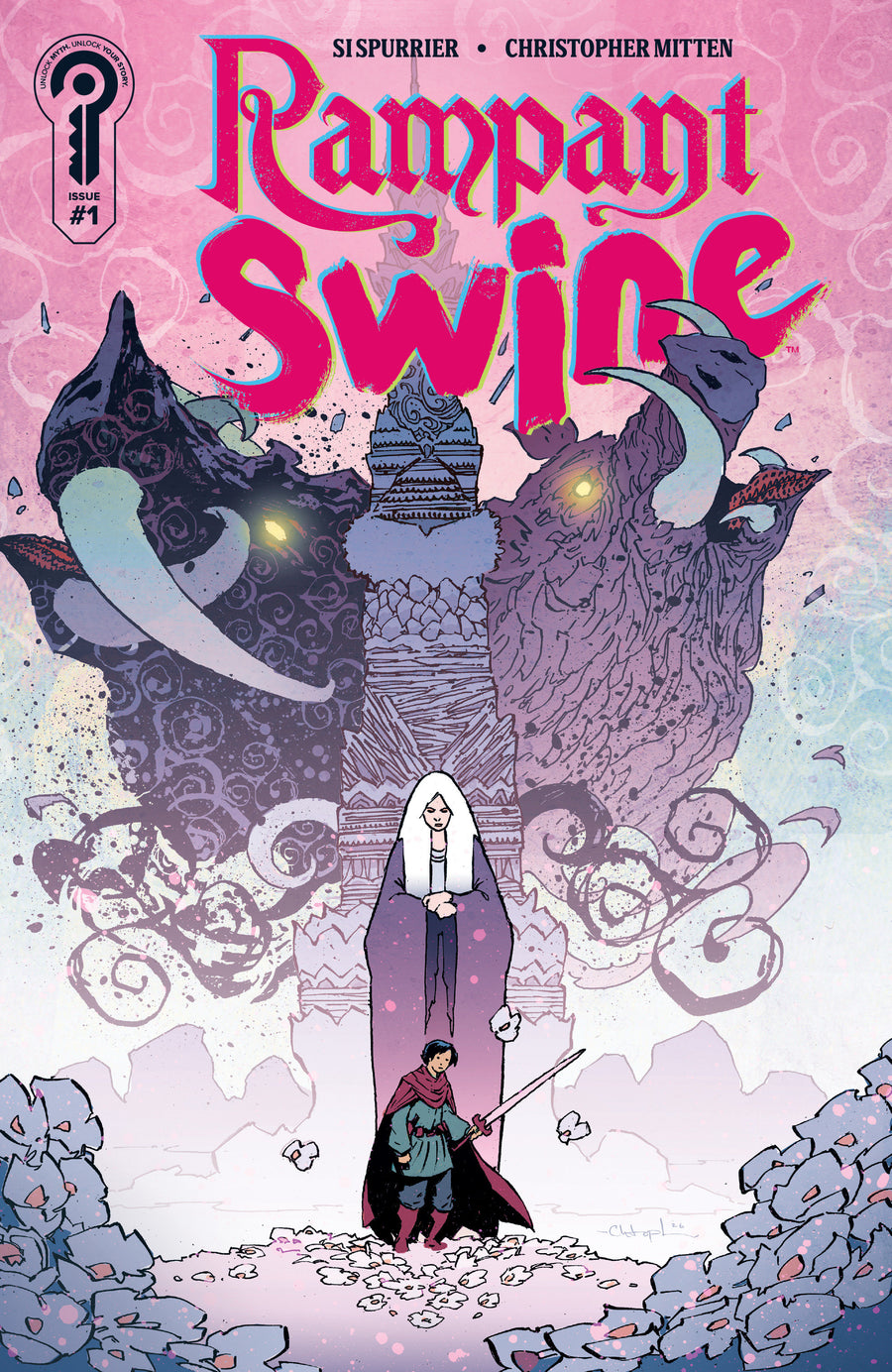 Rampant Swine #1 Cover A Christopher Mitten — Cover