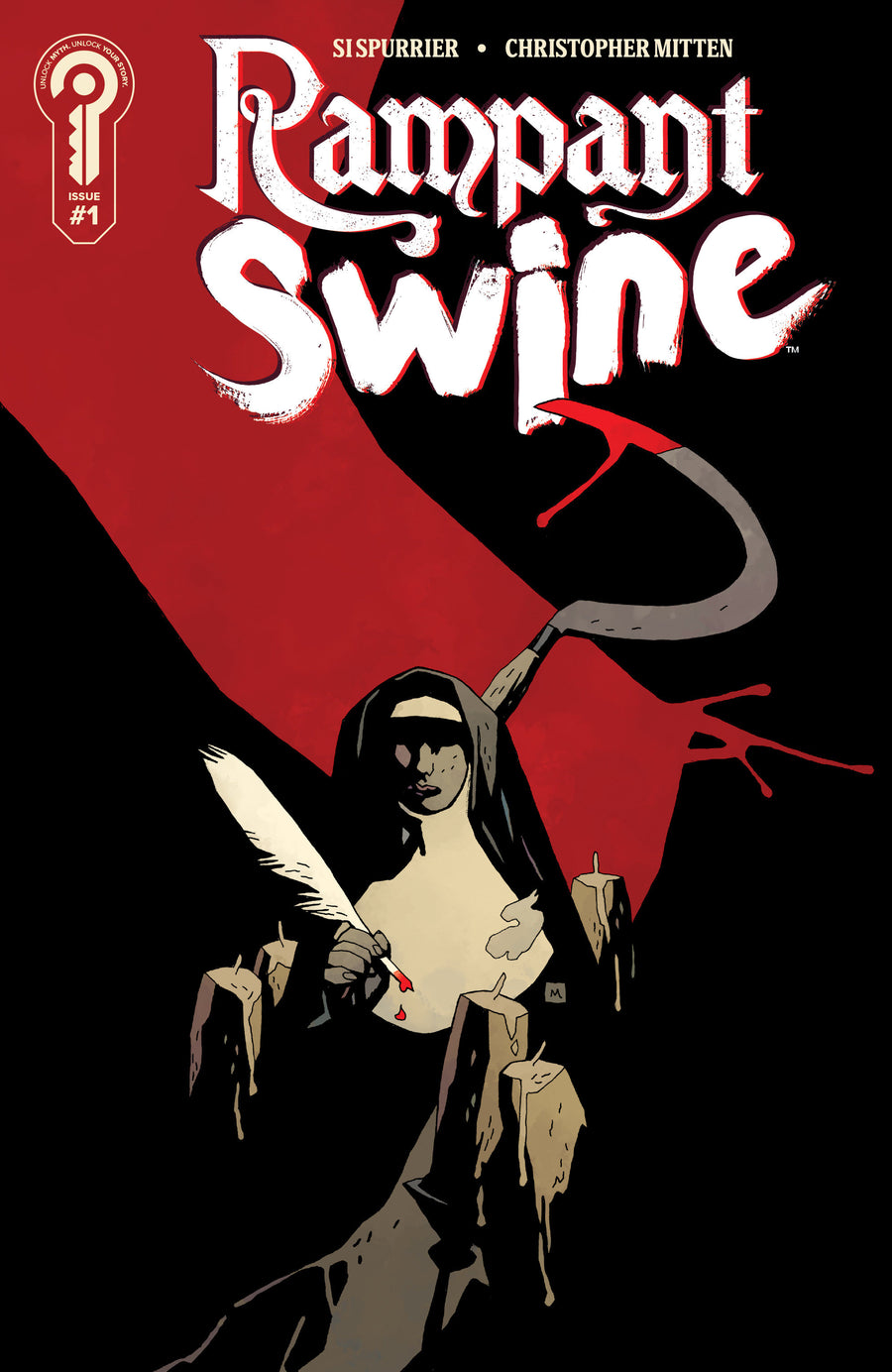 Rampant Swine #1 Cover C Mike Mignola 1:10 — Cover