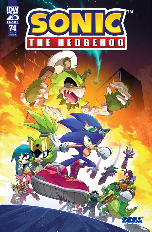 Sonic the Hedgehog #74 Cover A (Arq)