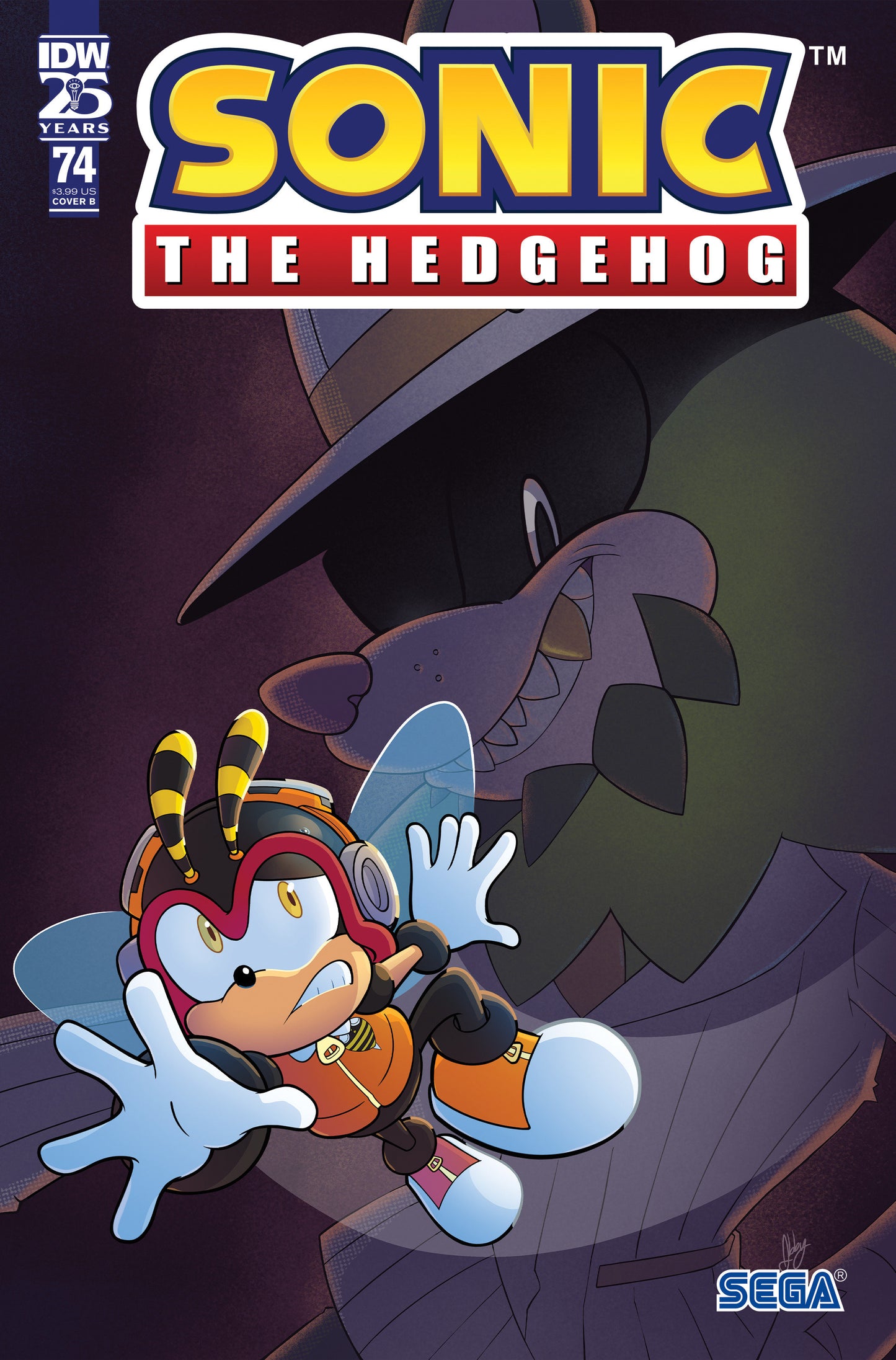 Sonic the Hedgehog #74 Variant B (Bulmer)