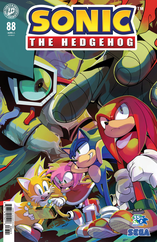 Sonic the Hedgehog #88 Variant B (Richards) - Cover