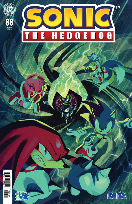 Sonic the Hedgehog #88 Variant RI (15) (Fourdraine) - Cover