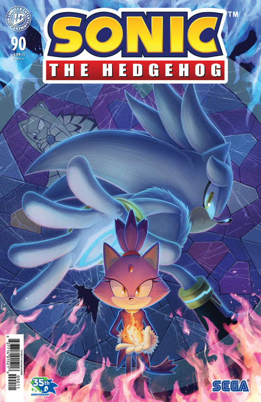 Sonic the Hedgehog #90 Cover A (Haines) — Cover