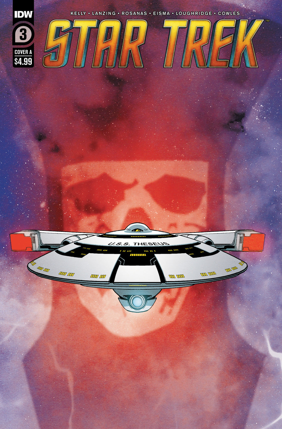 Star Trek #3 Variant A (Rosanas) — Cover