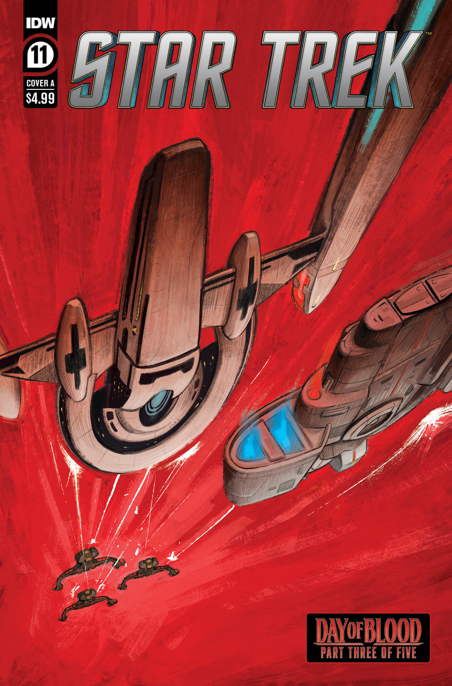 Star Trek #11 Cover A (Ward) — Cover