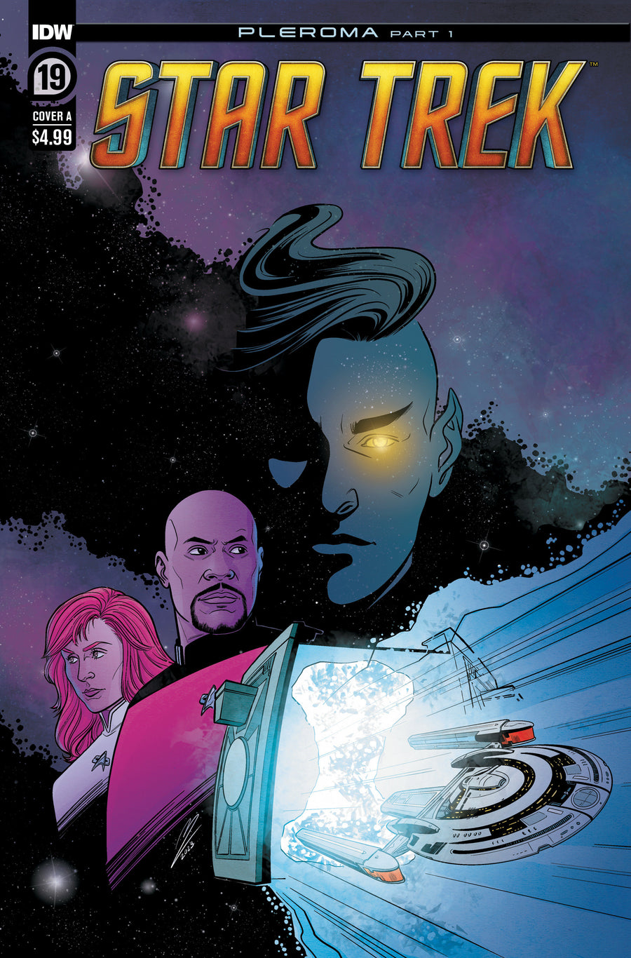 Star Trek #19 Cover A (Levens) — Cover
