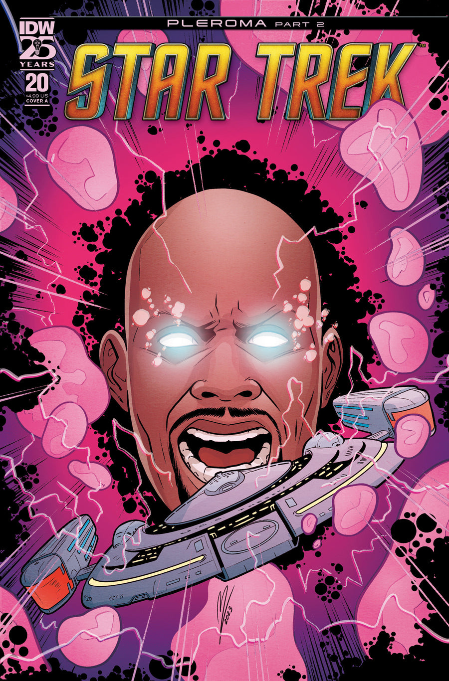 Star Trek #20 Cover A (Levens) — Cover