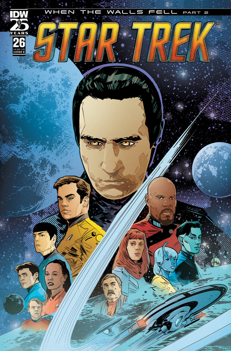 Star Trek #26 Variant B (Hernandez) — Cover