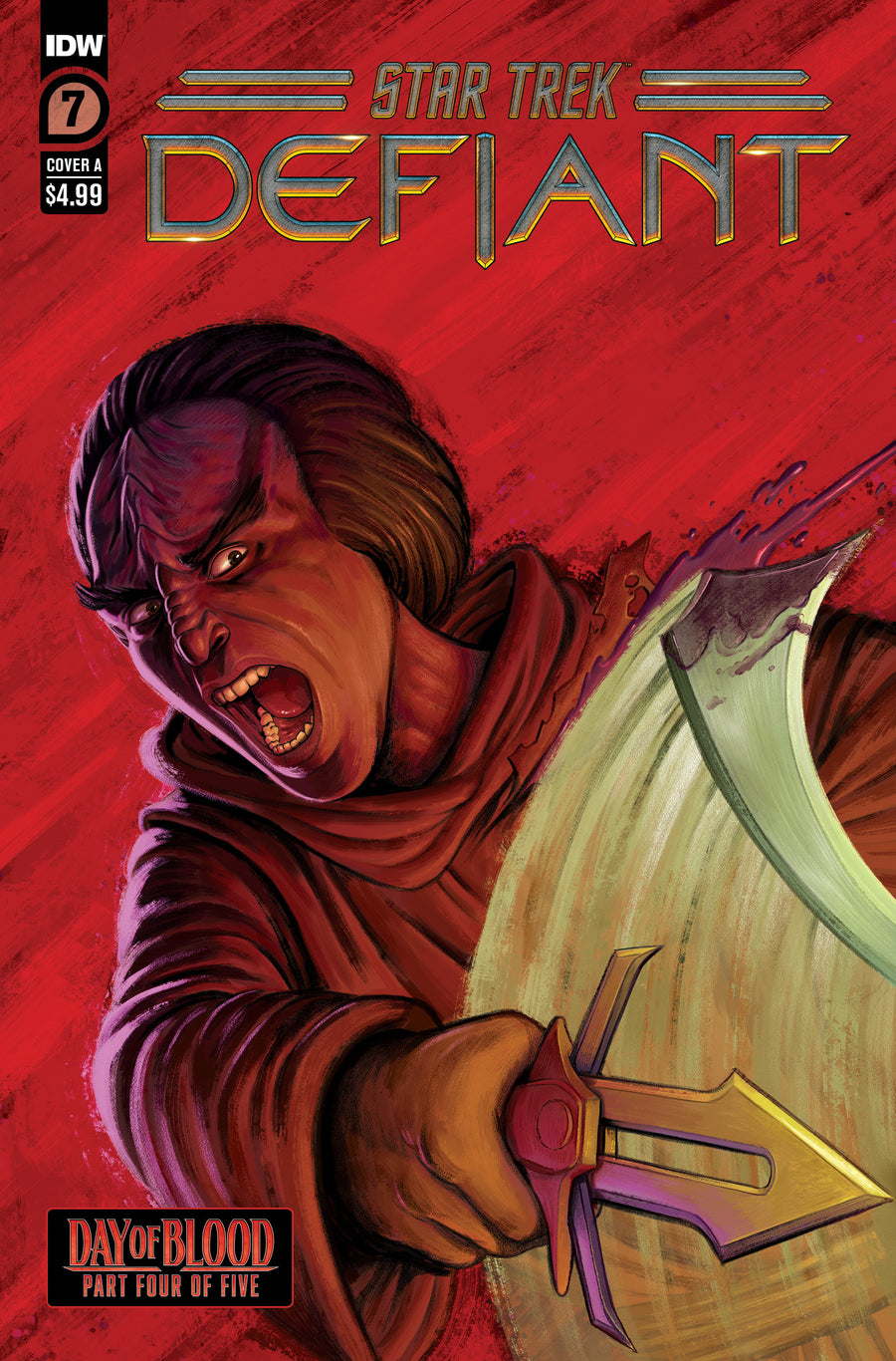 Star Trek: Defiant #7 Cover A (Ward) — Cover
