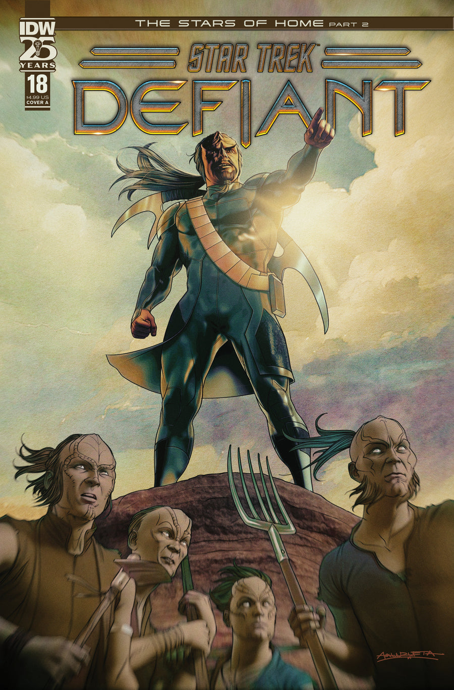 Star Trek: Defiant #18 Cover A (Unzueta) — Cover
