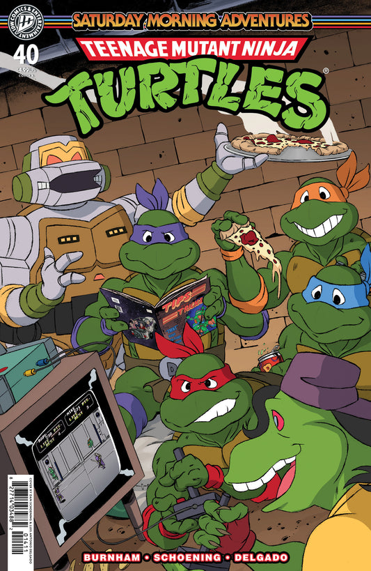 Teenage Mutant Ninja Turtles: Saturday Morning Adventures #40 Cover A (Schoening) - Cover