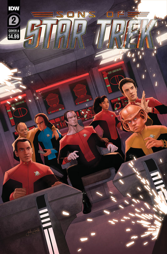 Star Trek: Sons of Star Trek #2 Cover A (Bartok) — Cover