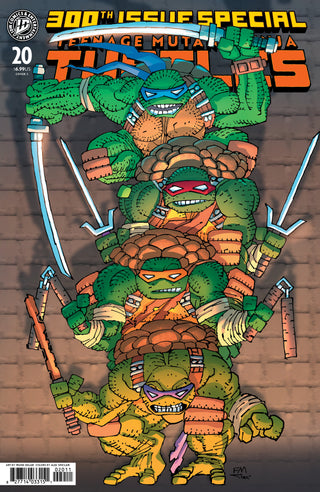 Teenage Mutant Ninja Turtles #20 : Numéro Spécial 300ème Couverture C Miller Variant