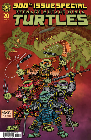 Teenage Mutant Ninja Turtles #20 : Numéro Spécial 300e Anniversaire – Variante Sakai