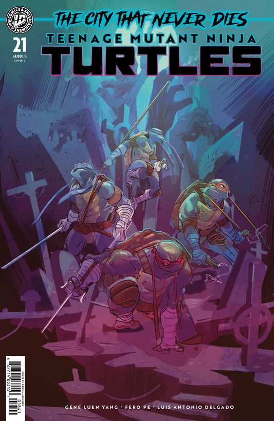 Teenage Mutant Ninja Turtles #21 Variant C (Menheere) - Cover