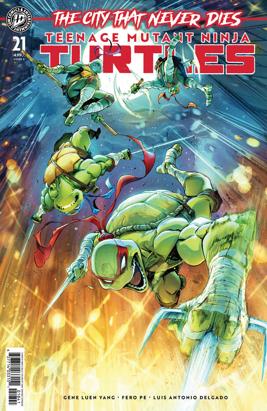Teenage Mutant Ninja Turtles #21 Variant D (Coello) - Cover