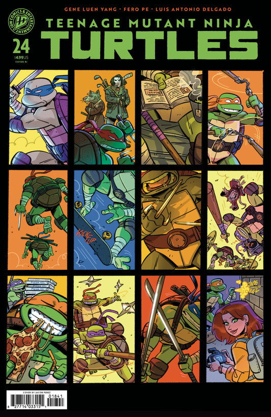 Teenage Mutant Ninja Turtles #24 Variant RI (25) (Perez) — Cover