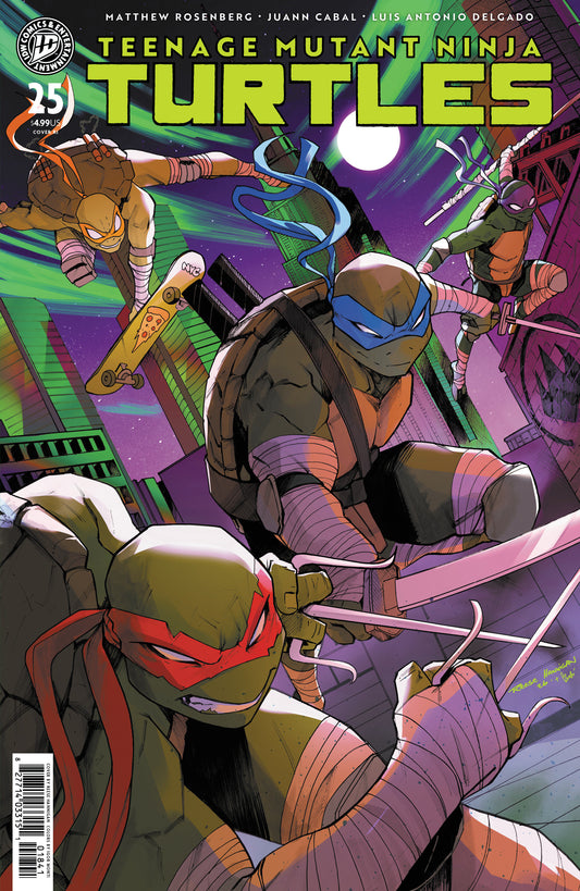 Teenage Mutant Ninja Turtles #25 Variant RI (10) (Hannigan) — Cover