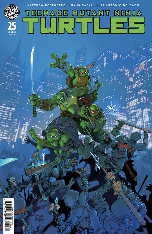 Teenage Mutant Ninja Turtles #25 Variant RI (25) (Morian) — Cover