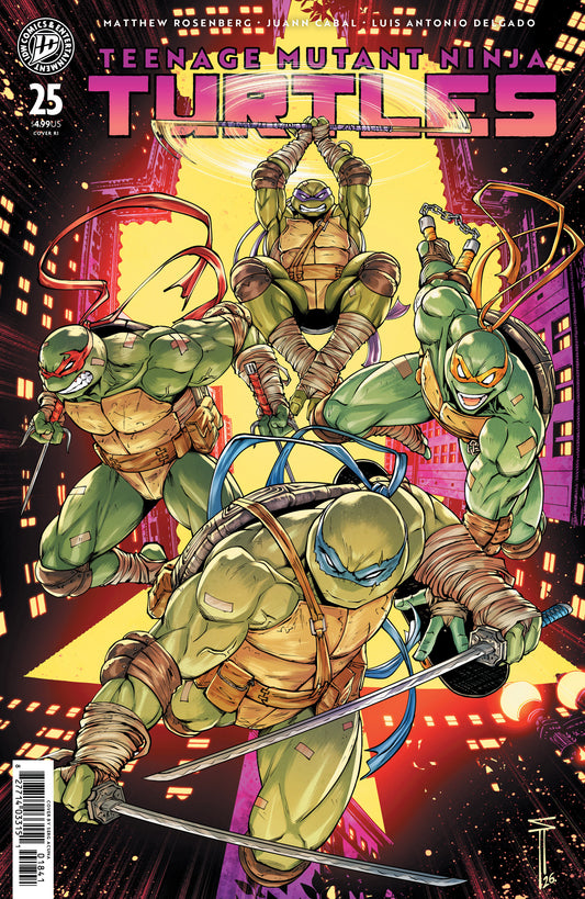 Teenage Mutant Ninja Turtles #25 Variant RI (50) (Acuña) — Cover