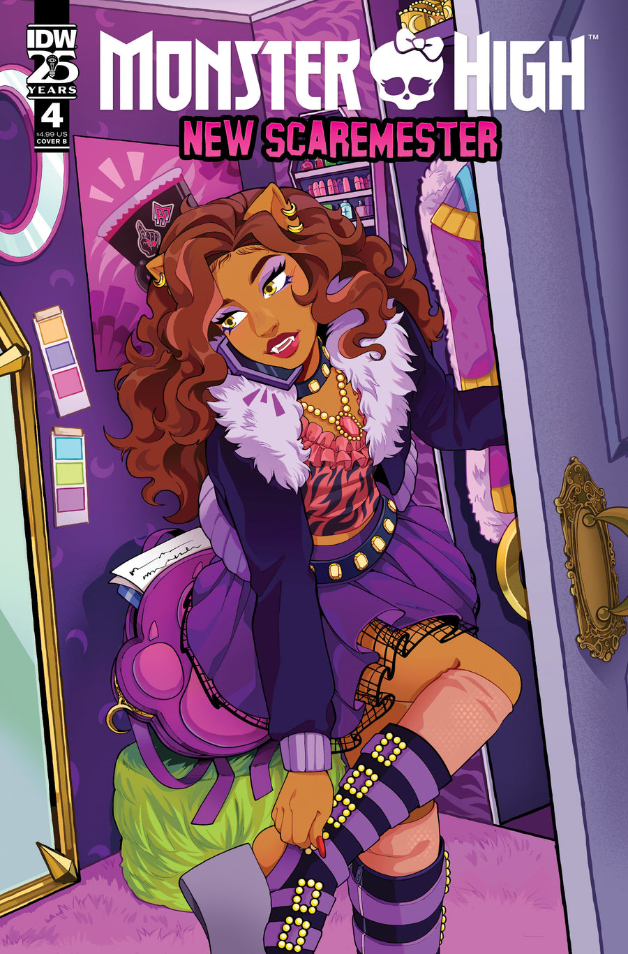 Monster High: New Scaremester #4 Variant B (Camacho) — Cover