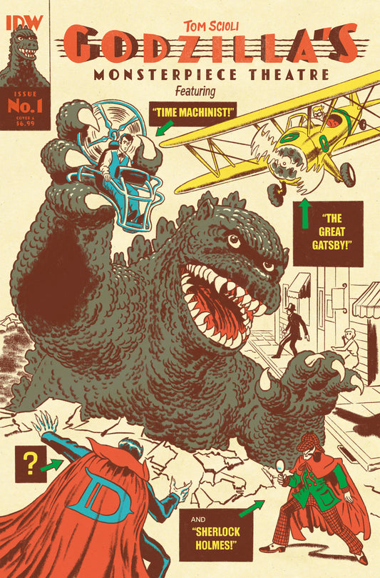 Godzillaâ€™s Monsterpiece Theatre #1 Cover A (Scioli)